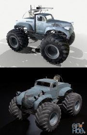 GameReady Bigfoot monster truck (PBR)