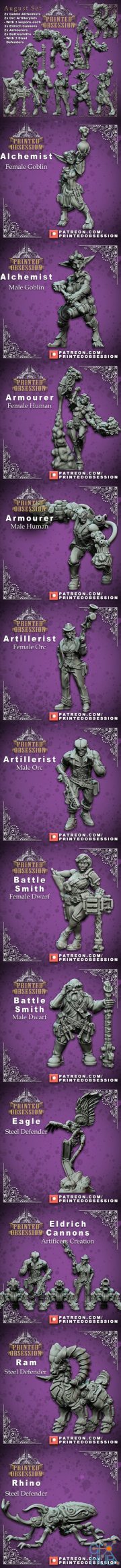 Techno-Steampunk - Printed Obsession - Artificers