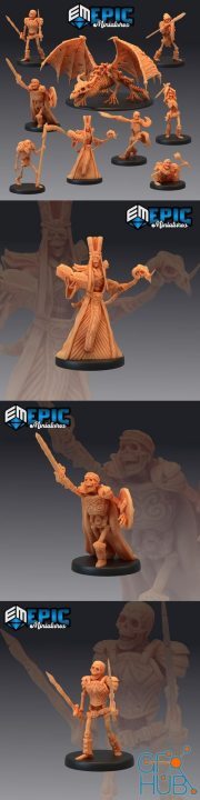 Epic Minis - Crypt of Dread – 3D Print