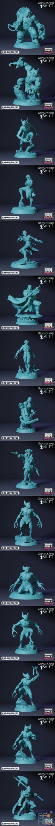 Broken Anvil Miniatures June 2021 – 3D Print