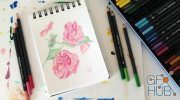 Skillshare - How to Use Watercolor Pencils for Beginners