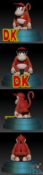 Diddy kong – 3D Print