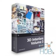 CGAxis Collection 3D Interiors Volume 3