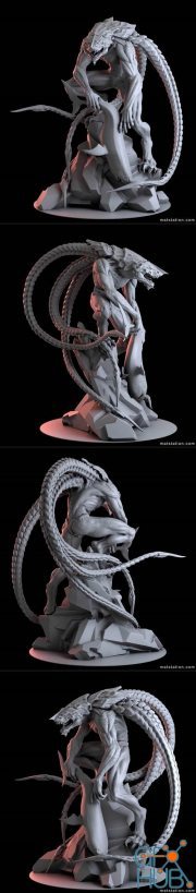 Khanivore Love Death and Robots – 3D Print