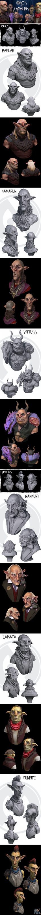 Orcs and Goblins – 3D Print