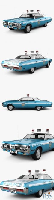 Plymouth Fury Police 1972
