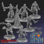 Ghouls x7 – 3D Print