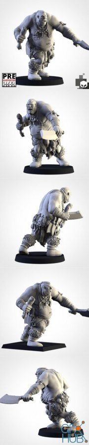 The Butcher Ogre – 3D Print