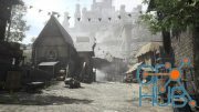 Unreal Engine – Modular Medieval Castle - Village - Medieval Castle - Medieval Village