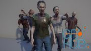 Unreal Engine – Zombie with T-Shirt