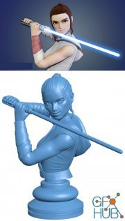 Star Wars - Rey Skywalker Bust
