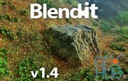 Blendit v1.4 – Blender 2.83+ Add-on