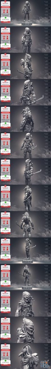 Elder Predator – 3D Print