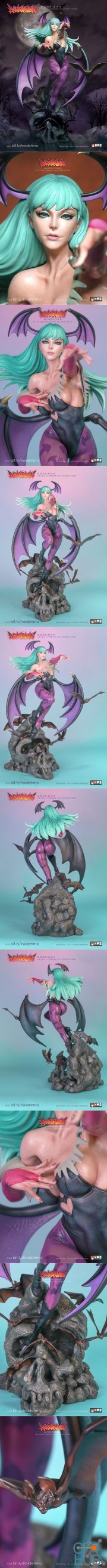 Morrigan - Darkstalkers Statue – 3D Print