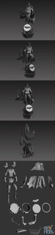 Batman Fanart Statue – 3D Print