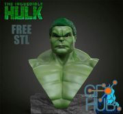 Hulk bust – 3D Print