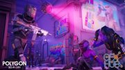 Unreal Engine Marketplace – POLYGON – Sci-Fi City