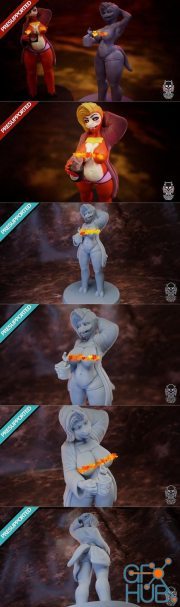 Fuecoco - Female – 3D Print