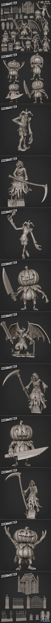 GoonMaster - SpookyTown Release – 3D Print