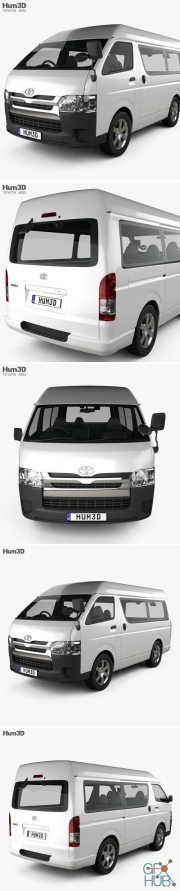 Toyota Hiace Passenger Van L1H3 DX 2013