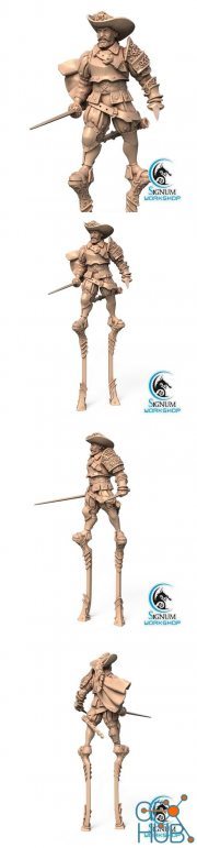 Chevalier de Batz – 3D Print