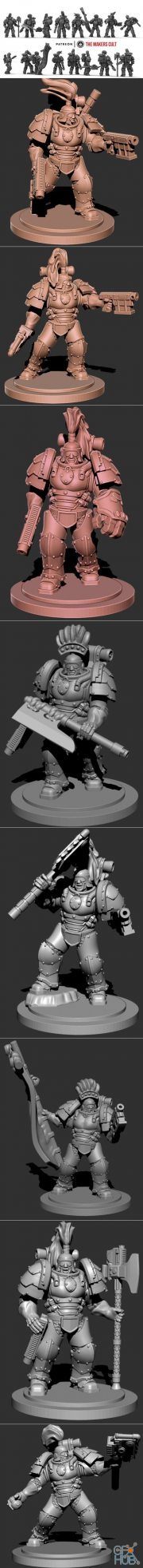 Tempest Lords - Basic Troops – 3D Print