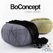 Round pouf by BoConcept