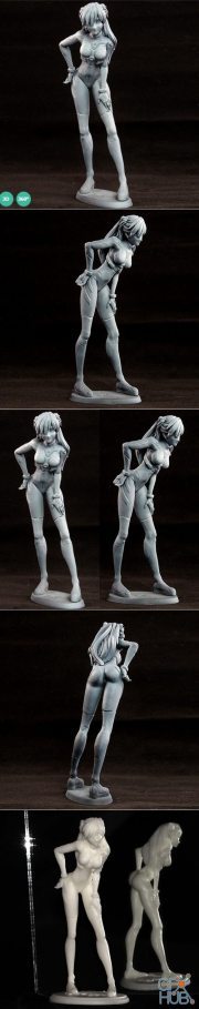 Asuka Neon Gensis Evangellions – 3D Print