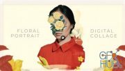 Skillshare – Floral Portrait Digital collage Step by Step in Adobe Photoshop