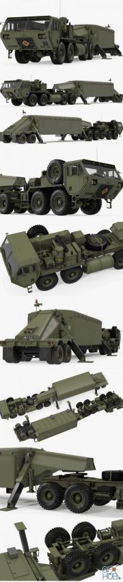 Tractor M983 with THAAD TPY2 Radar