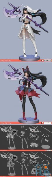 GATE RoryMercury - Version 1 and 2 – 3D Print