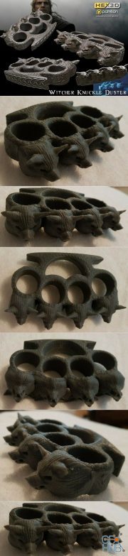 The Witcher Knuckle Duster – 3D Print