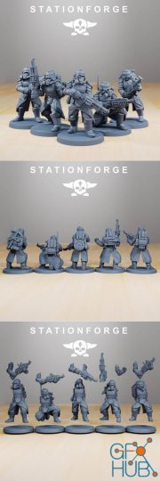 Grimguard Tinkers – 3D Print