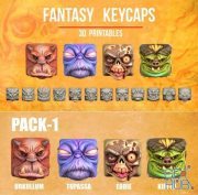 Fantasy Keycaps – 3D Print