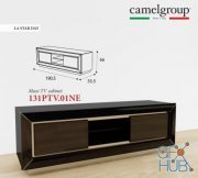 Maxi TV cabinet Camelgroup 131PTV.01NE