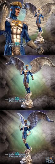 Angel X-Men – 3D Print
