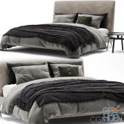 Demetra bed design Antonio Citterio for B&B Italia