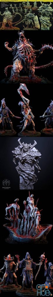 Bestiarum Miniatures - Welcome Pack – 3D Print