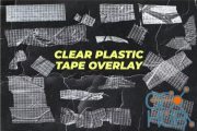 Envato – 16 Transparent Plastic Tape Overlay Texture