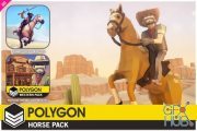 Unity Asset – POLYGON – Horse Pack