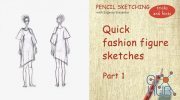 Skillshare - Quick fashion figure sketches Part 1