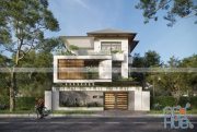 Exteriors House 3dsmax By Dinh Van Cong