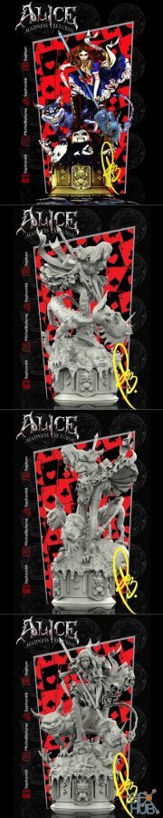Alice Madness Returns – 3D Print