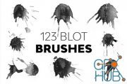 123 Blot Brushes
