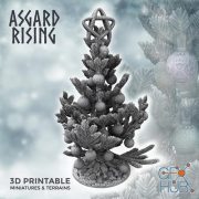 Asgard Rising Christmas Tree – 3D Print