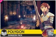 Unity Asset – POLYGON Dungeons – Low Poly 3D Art by Synty