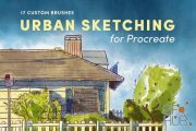 CreativeMarket - Urban Sketching – Procreate Brushes 3717802