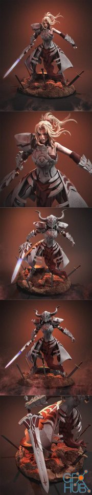 Mordred Fate Grand Order – 3D Print
