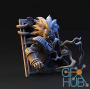 Raditz - Dragon Ball Z – 3D Print