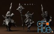 Allorin Knight Mage – 3D Print